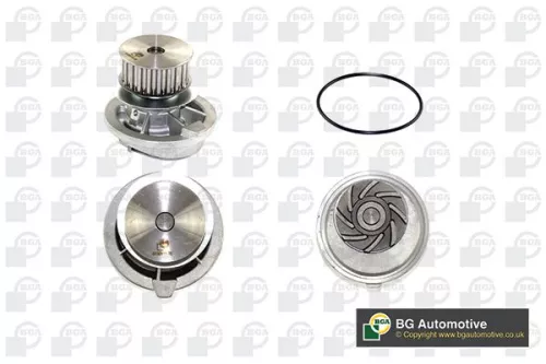 Bga Engine Water Pump For Opel Vauxhall Astra Calibra Cavalier Kadett Ve