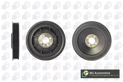 Bga Crankshaft Pulley For Opel Saab Vauxhall 9-5 Astra Cascada Insignia Zaf