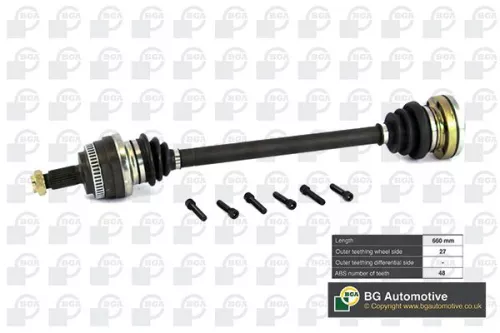 Bga Rear Right Drive Shaft For Bmw 1 3 Series