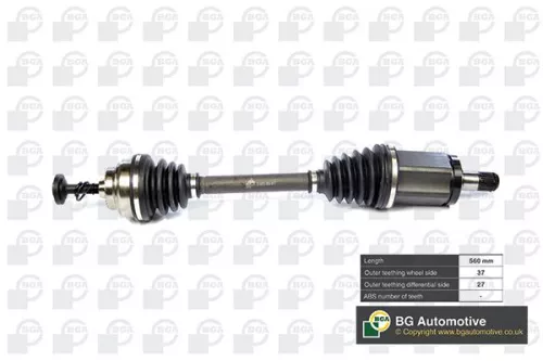 Bga Front Left Drive Shaft For Bmw 5 7 Series