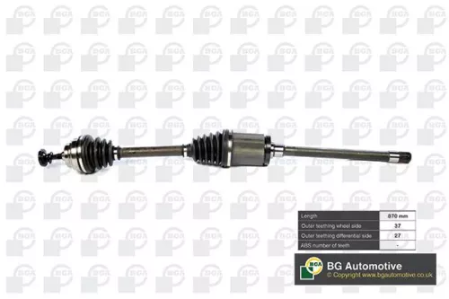 Bga Front Right Drive Shaft For Bmw 5 7 Series