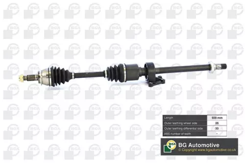 Bga Front Right Drive Shaft For Mini Mini Mini Clubman Mini Clubvan