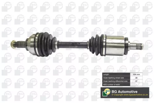 Bga Front Left Drive Shaft For Bmw 3 Series