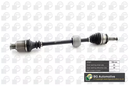 Bga Front Right Drive Shaft For Dacia Renault Logan Logan Mcv Sandero Sandero/st