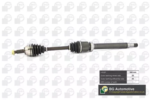 Bga Front Right Drive Shaft For Ford Focus