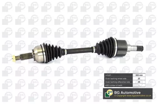 Bga Front Left Drive Shaft For Ford Focus Mondeo