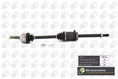Bga Front Right Drive Shaft For Nissan Primera