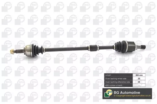 Bga Front Right Drive Shaft For Nissan Micra Micra C+c Note