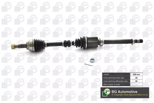 Bga Front Right Drive Shaft For Nissan Qashqai