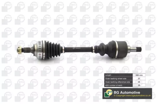 Bga Front Left Drive Shaft For Peugeot 306