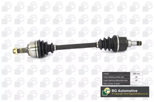 Bga Front Left Drive Shaft For Citroën Peugeot 307 C4