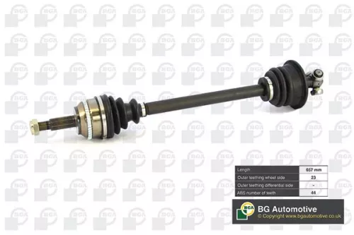 Bga Front Left Drive Shaft For Renault Clio Megane Scénic