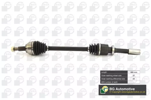 Bga Front Right Drive Shaft For Renault Laguna