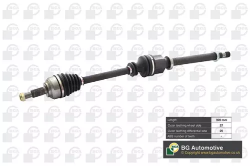 Bga Front Right Drive Shaft For Renault Kangoo Kangoo / Grand Kangoo Kangoo Be B