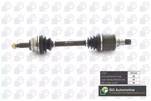 Bga Front Left Drive Shaft For Toyota Avensis