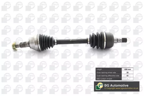 Bga Front Left Drive Shaft For Opel Vauxhall Insignia