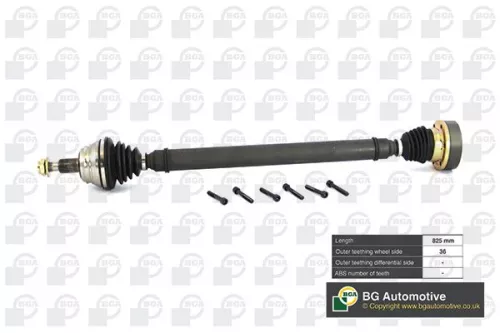 Bga Front Right Drive Shaft For Audi Seat Skoda Vw A3 Bora Golf Leon New Beetle 