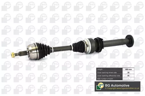 Bga Front Right Drive Shaft For Vw Multivan Transporter