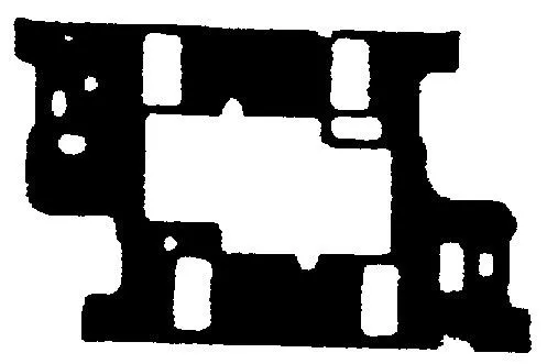 Bga Intake Manifold Gasket For Ford Saab 95 96 Capri Consul Granada Taunus 12m T