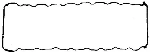 Bga Oil Sump Gasket For Ford Escort Galaxy Ranger Scorpio Sierra Transit Transit