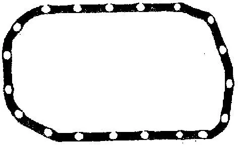 Bga Oil Sump Gasket For Hyundai Mitsubishi Colt Cordia Eclipse Galant L 300 L 30