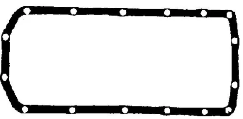 Bga Oil Sump Gasket For Land Rover Mg Rover Triumph 110/127 2000-3500 90 Discove