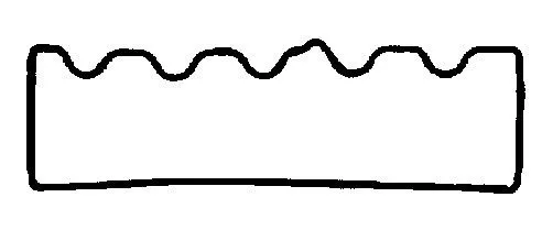 Bga Cylinder Head Cover Gasket For Alfa Romeo Fiat Lancia 156 166 Kappa Lybra Ma