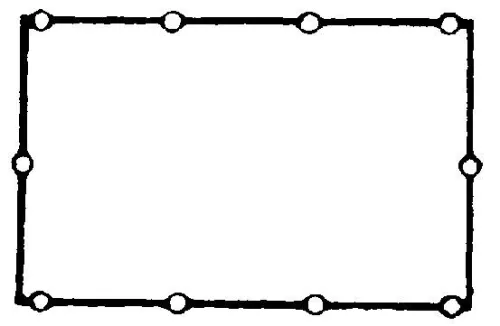 Bga Cylinder Head Cover Gasket For Citroën Peugeot 306 309 405 Bx Xantia Zx