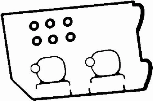 Bga Right Cylinder Head Cover Gasket Set For Subaru Impreza Legacy Outback