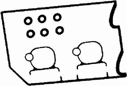 Bga Left Cylinder Head Cover Gasket Set For Subaru Impreza Legacy Outback