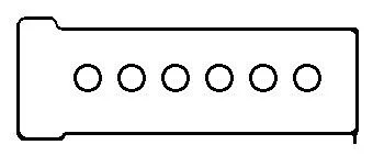 Bga Cylinder Head Cover Gasket Set For Mercedes Puch E-class G-class G-mode