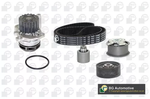Bga Water Pump & Timing Belt Kit For Audi Seat Skoda Vw A3 Altea Golf Jetta Leon