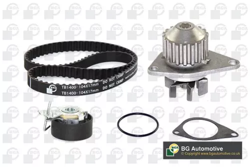 Bga Water Pump & Timing Belt Kit For Citroën Fiat Peugeot 1007 106 206 206+ 207 