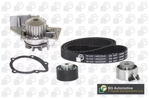 Bga Water Pump & Timing Belt Kit For Citroën Fiat Peugeot 206 306 Berlingo / Ber