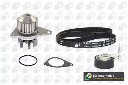 Bga Water Pump & Timing Belt Kit For Citroën Peugeot 106 206 206+ Berlingo / Ber