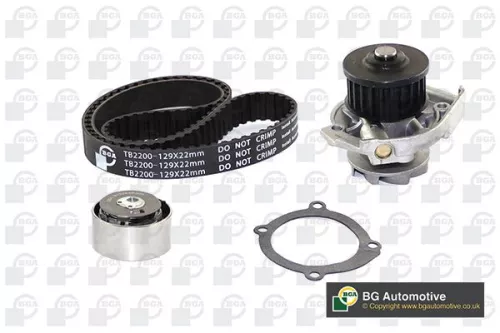 Bga Water Pump & Timing Belt Kit For Alfa Romeo Fiat Ford Lancia 500 500 C Doblo