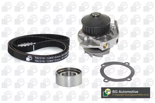 Bga Water Pump & Timing Belt Kit For Fiat Lancia Zastava 10 Doblo Palio Panda Pu