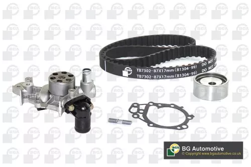 Bga Water Pump & Timing Belt Kit For Nissan Renault Clio Kangoo Kubistar Twingo