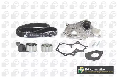 Bga Water Pump & Timing Belt Kit For Toyota Avensis Corolla