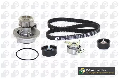 Bga Water Pump & Timing Belt Kit For Opel Saab Vauxhall 9-3 Astra Corsa Meriva S
