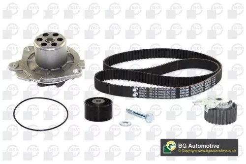 Bga Water Pump & Timing Belt Kit For Alfa Romeo Fiat Opel Saab Suzuki Vauxhall 1