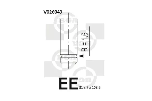 Bga Exhaust Valve For Daewoo Mercedes Ssangyong 124 C-class Clk E-class G-c