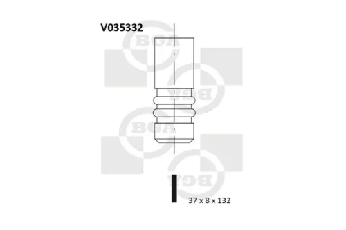 Bga Exhaust Valve For Ford Escort Fiesta Orion Sierra