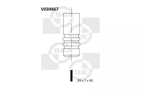 Bga Exhaust Valve For Seat Skoda Vw Arosa Caddy Cordoba Felicia Golf Ibiza Inca 