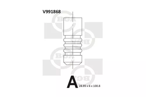 Bga Exhaust Valve For Dacia Mercedes Nissan Renault Suzuki Vw A-class Almer