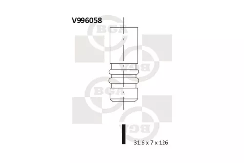 Bga Exhaust Valve For Hyundai Kia Carnival Carnival / Grand Carnival Terracan