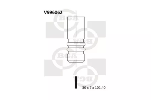 Bga Exhaust Valve For Seat Skoda Arosa Fabia Favorit Felicia Octavia