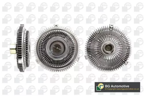 Clutch, radiator fan