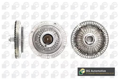 Clutch, radiator fan