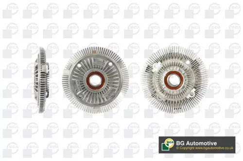 Clutch, radiator fan